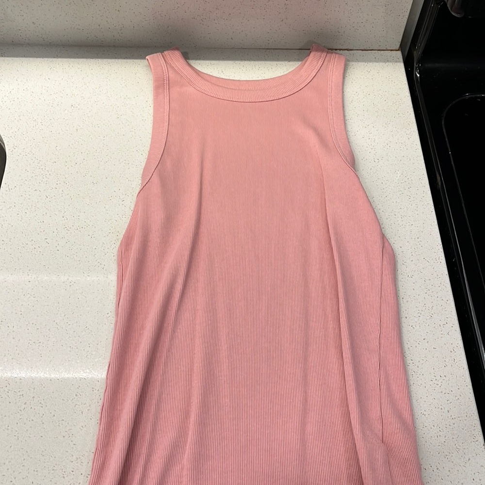 A new day pink tank top